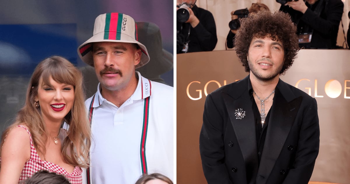 Benny Blanco attended Taylor Swift and Travis Kelce’s July 3 wedding at Madison Square Garden in New York City with his wife, Selena Gomez (Getty Images)