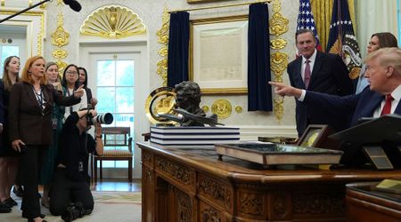Trump downplays restrictions on CNN, MS NOW and Politico: ‘Which ban?’