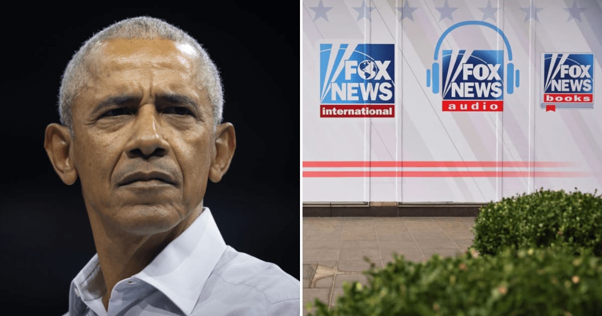 As per a viral media claim, former President Barack Obama tried to ban Fox News from the White House during his first term (Getty Images)