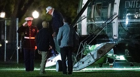 Trump returns to WH after cutting his trip short, as US issues security alerts for Middle East