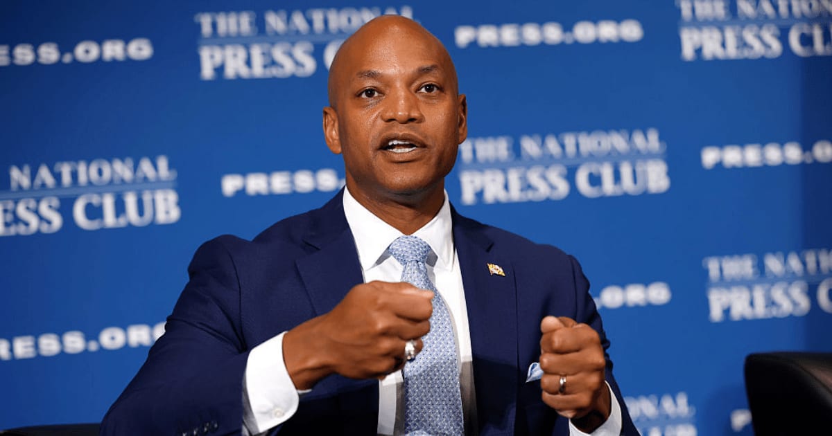 Maryland Gov Wes Moore discussed the administration's treatment of journalists during a televised interview as the White House access dispute intensified (Kevin Dietsch/Getty Images)