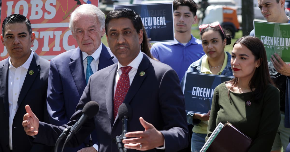 Rep Ro Khanna urged DeepSeek, Alibaba, and others to follow OpenAI and Anthropic by slowing AI advances until guardrails were developed (Getty Images)