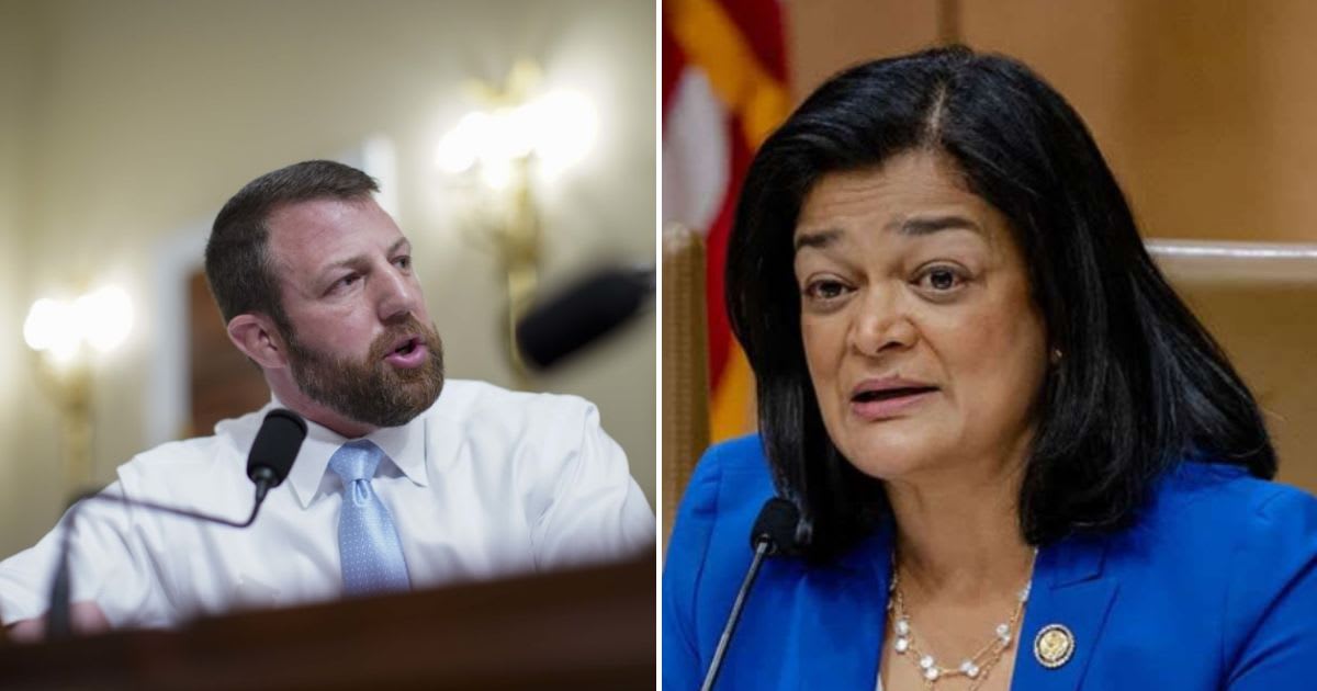 DHS Secretary Markwayne Mullin rejected Pramila Jayapal's characterization, saying DHS and ICE remained committed to targeting high-risk individuals (Getty Images)