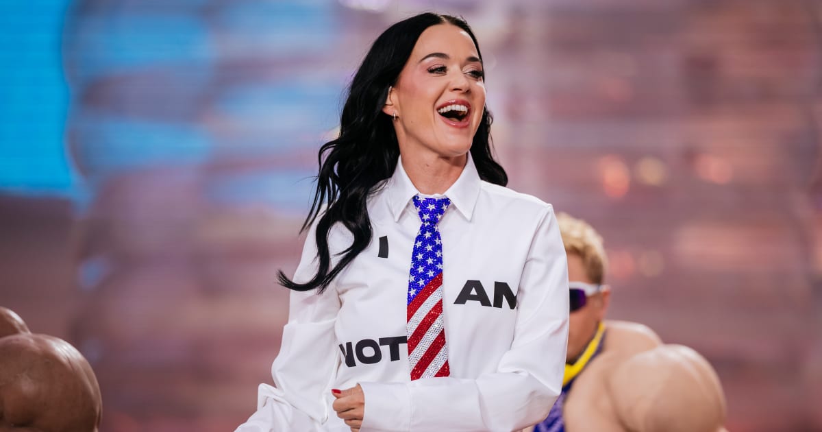 A social media post claims Katy Perry removed her music from Apple Music in Israel (Thomas Niedermueller/Getty Images)