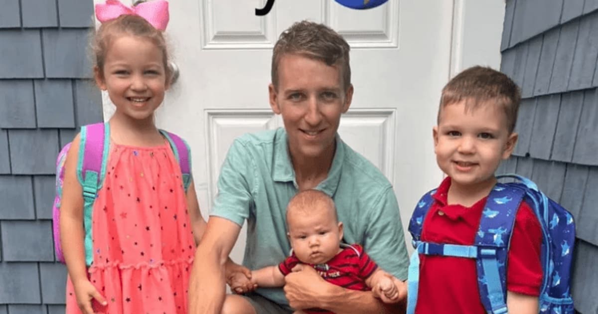 Clancy recalled holding his youngest son Callan during his final moments after the January 2023 attack (GoFundMe)