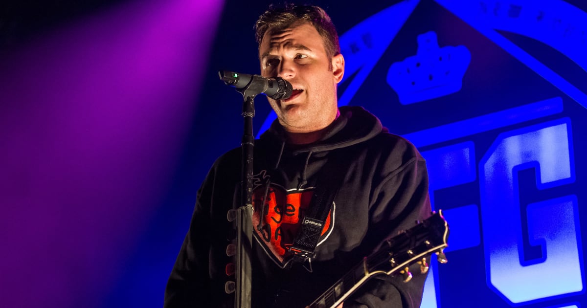 Chad Gilbert's death was announced by his wife Lisa Cimorelli and his New Found Glory bandmates on Sunday, September 20, via a joint social media post (Miikka Skaffari/FilmMagic)