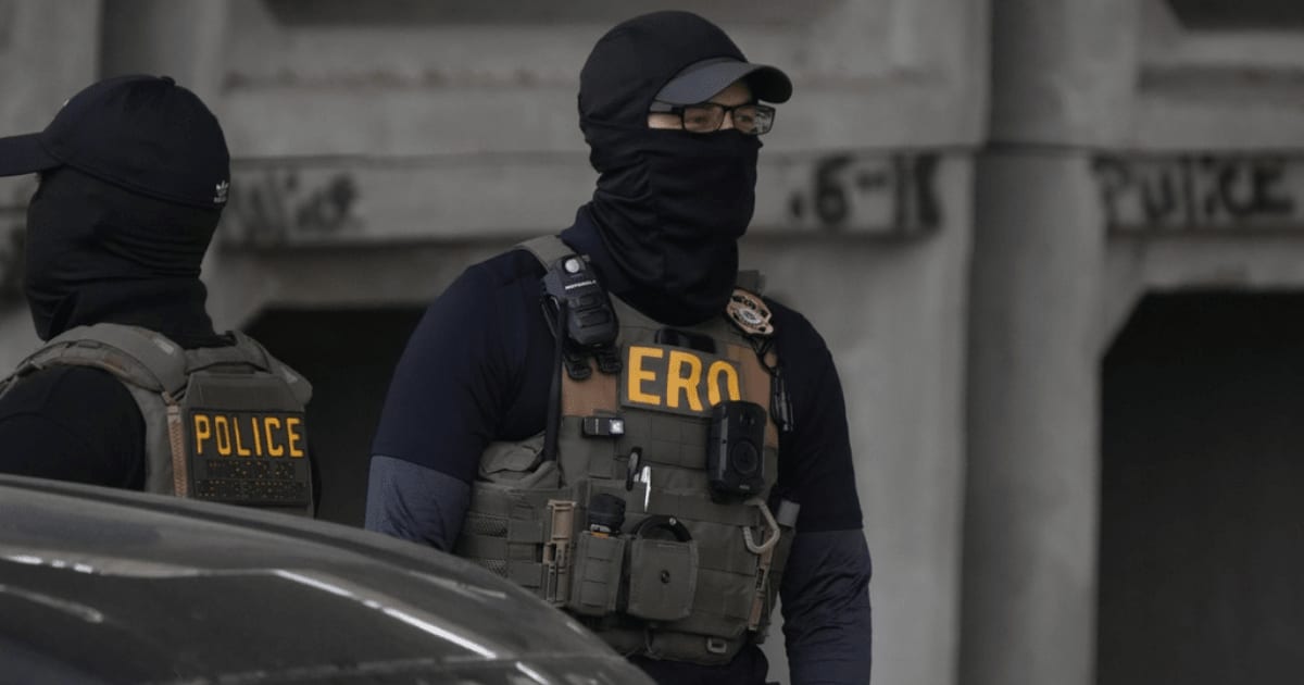 A Venezuelan man was shot in his vehicle by an ICE officer on Sunday, September 20, in Austin, Texas (Aaron E Martinez /Austin American-Statesman via AP)