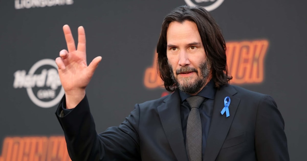 Keanu Reeves attends the Los Angeles Premiere of Lionsgate's 'John Wick: Chapter 4' at TCL Chinese Theatre on March 20, 2023, in Hollywood, California (Monica Schipper/Getty Images)