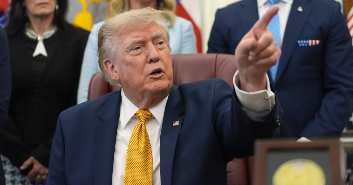 President Donald Trump speaks in the Oval Office of the White House, Monday, August 3, 2026, in Washington (AP Photo/Alex Brandon)