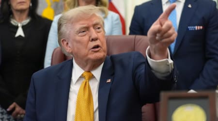 ‘Fake news is a threat to democracy’: Trump hits back as 3 outlets challenge White House ban 