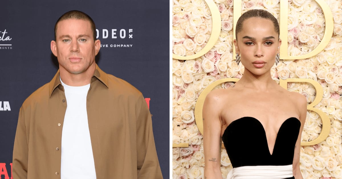 Channing Tatum has addressed online speculation linking him to an Instagram account that allegedly left negative comments about Zoe Kravitz and Harry Styles (Getty Images)