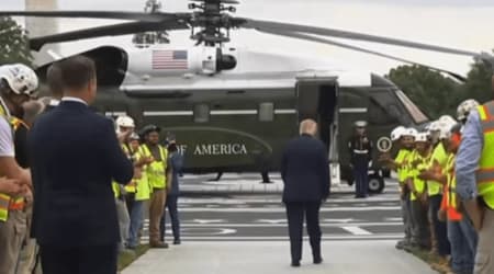 Fact Check: Did Trump storm out of new White House helipad event after feeling disrespected?