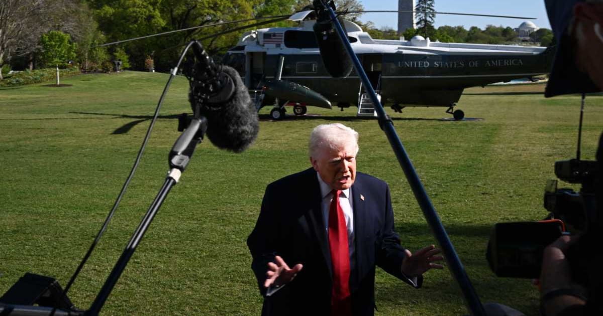 Trump is considering relocating White House journalists to nearby buildings (Matt McClain/Getty Images)
