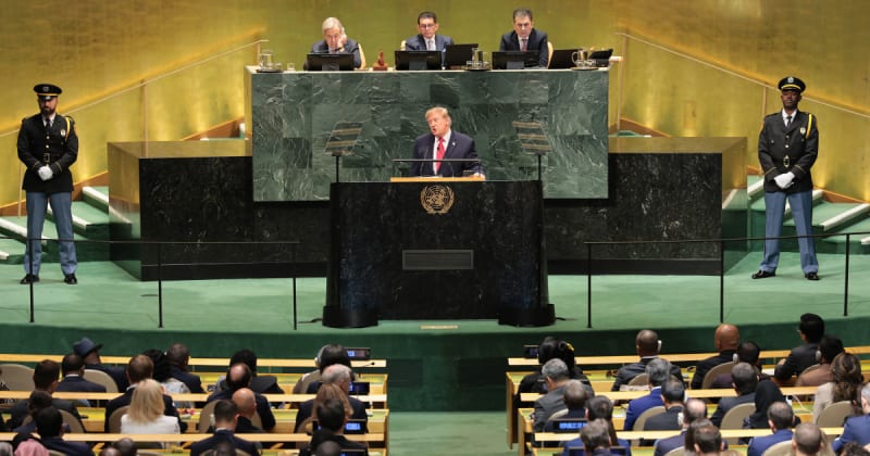 Trump unloads on Iran at UN as its officials sit in the room: ‘Bully of the Middle East’
