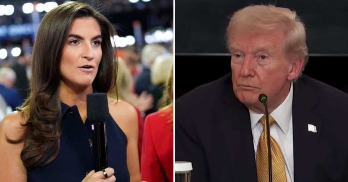 CNN reporter Kaitlan Collins questioned Trump before his General Assembly address as the network continued reporting from New York (Getty Images, @krassenstein/X)