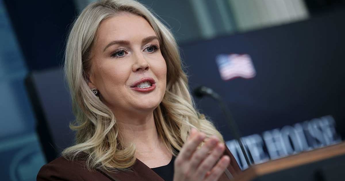 Karoline Leavitt says some reporters have privately apologized to her over questions they were asked to raise (Getty Images)