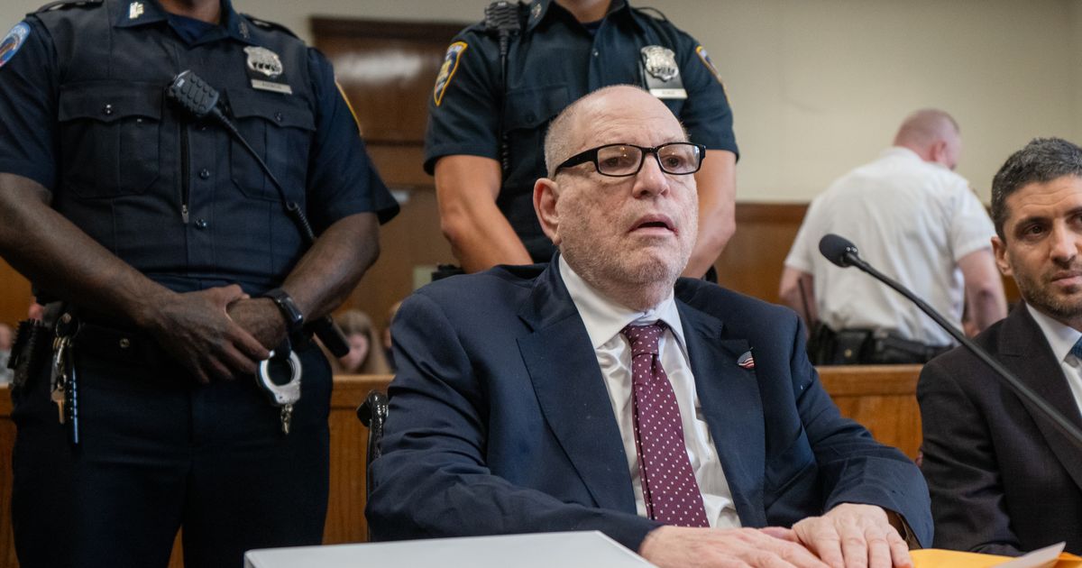 Former film producer Harvey Weinstein appears in Manhattan criminal court for sentencing in the assault of Miriam Haley on September 23, 2026, in New York (Getty Images)