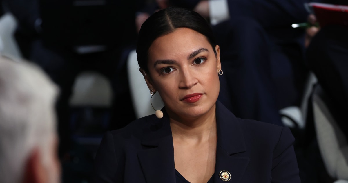 Alexandria Ocasio-Cortez spoke candidly about personal considerations around a potential presidential bid, including her age and identity (Getty Images)