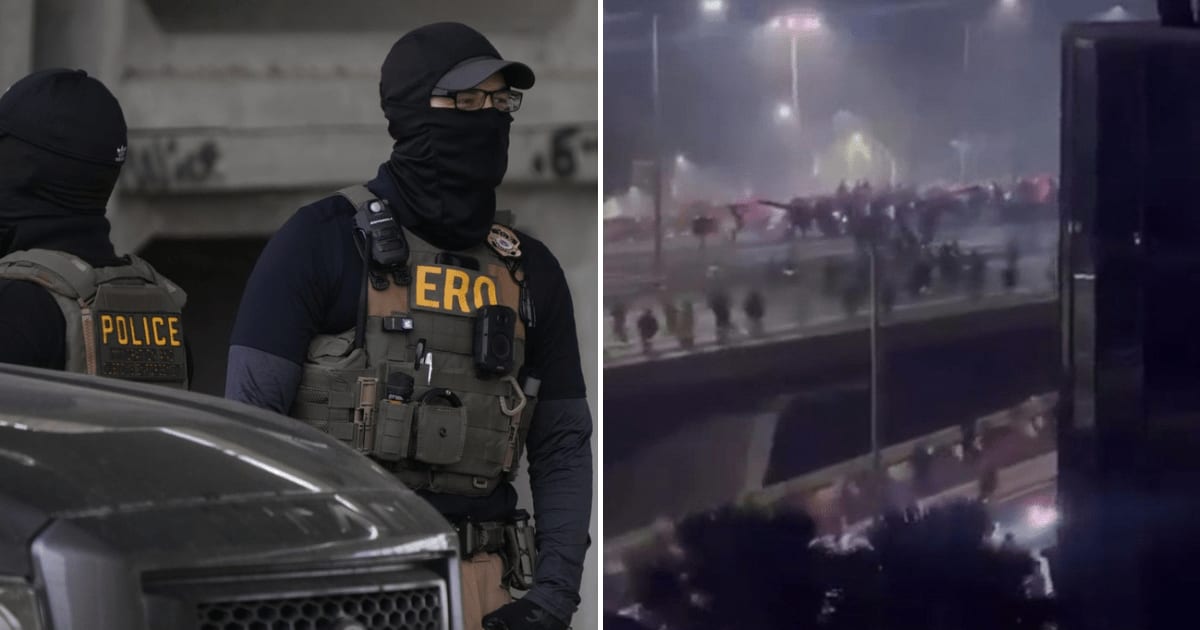 A viral video claims to show chaos and tension in the streets of Austin as part of the protest against the ICE shooting (AP Photo, @04INSAS04/X)