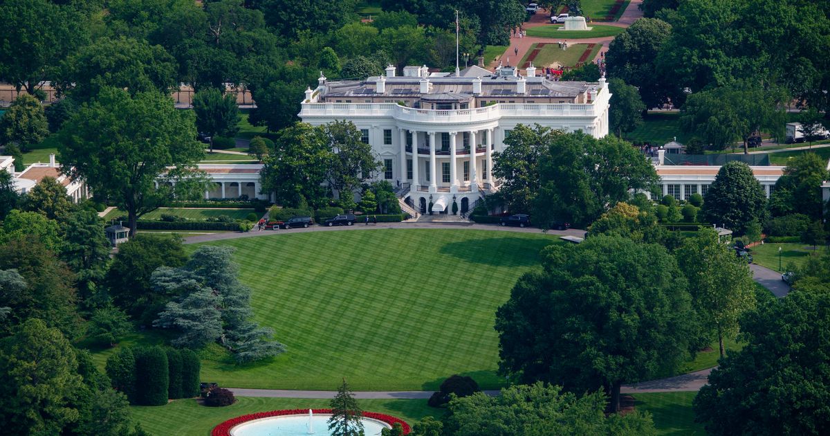 The White House app reached No 1 in Apple's News category one day after the administration launched its 24-hour Trump TV livestream (Getty Images)