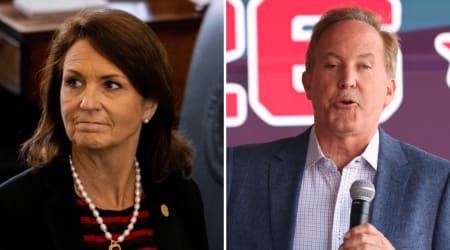 Ken Paxton's estranged wife Angela tells GOP women to vote Republican 'even if we're mad'