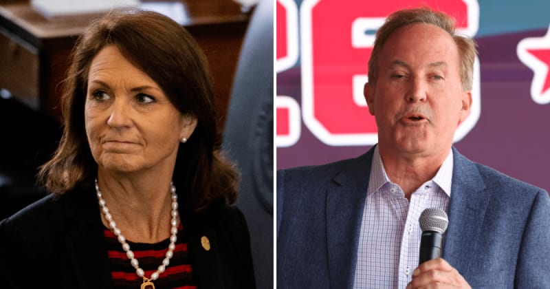 Ken Paxton's estranged wife Angela tells GOP women to vote Republican 'even if we're mad'