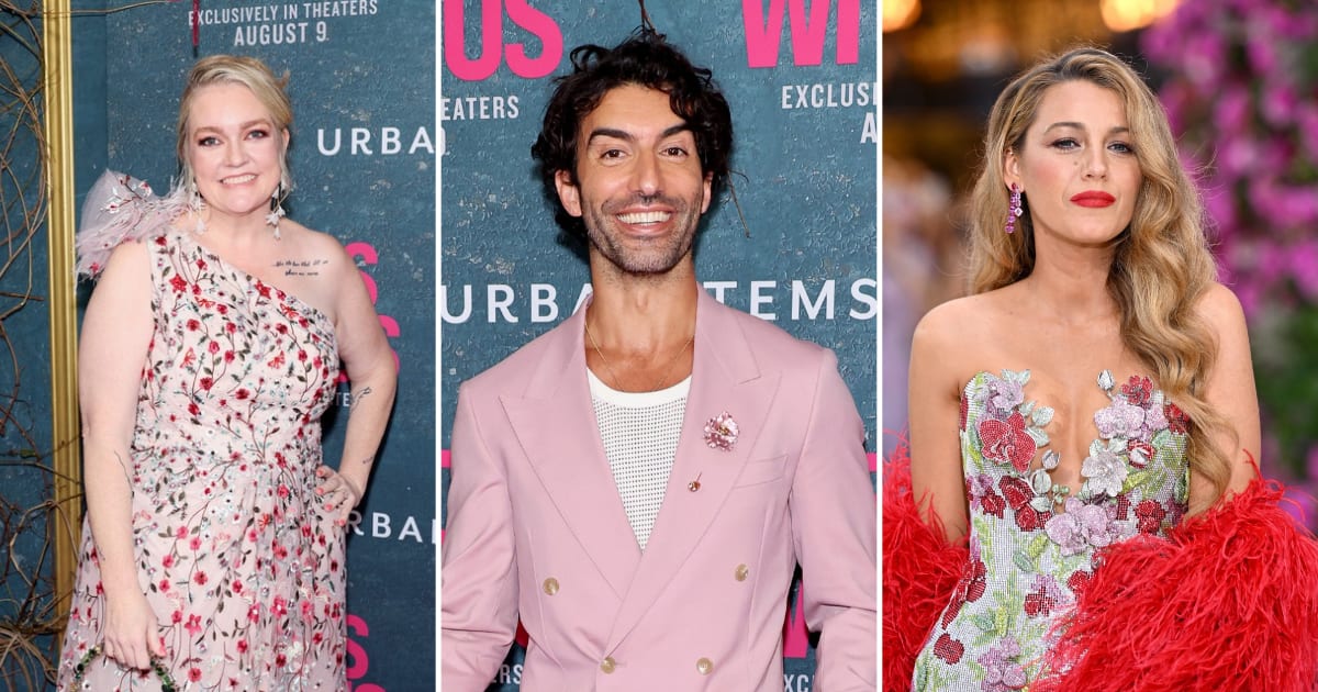 Colleen Hoover addressed Blake Lively and Justin Baldoni’s legal drama, saying she remains proud of the 2024 film 'It Ends With Us' (Getty Images)