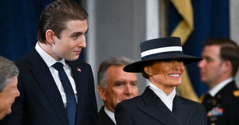 Melania Trump gives candid glimpse into changing relationship with son Barron