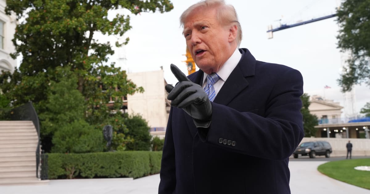 President Donald Trump speaks on the South Lawn of the White House, Wednesday September 23, 2026, in Washington, after greeting China's President Xi Jinping at Joint Base Andrews (AP Photo/Jacquelyn Martin)