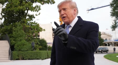 'Conspire together': Trump accuses CNN, MS NOW and Democrats over Ford's Theatre report