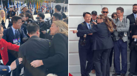 Chinese reporters clash with Secret Service as White House press scrum turns ugly