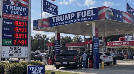 Fact Check: Is 'Trump Fuel' station selling gas for nearly $20 per gallon?