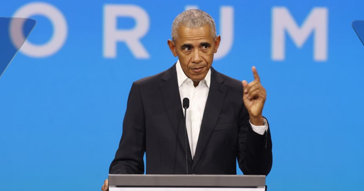 Barack Obama's new six-episode Audible series sees him conversing with a range of well-known guests about books that shaped the way he sees the world (Getty Images)