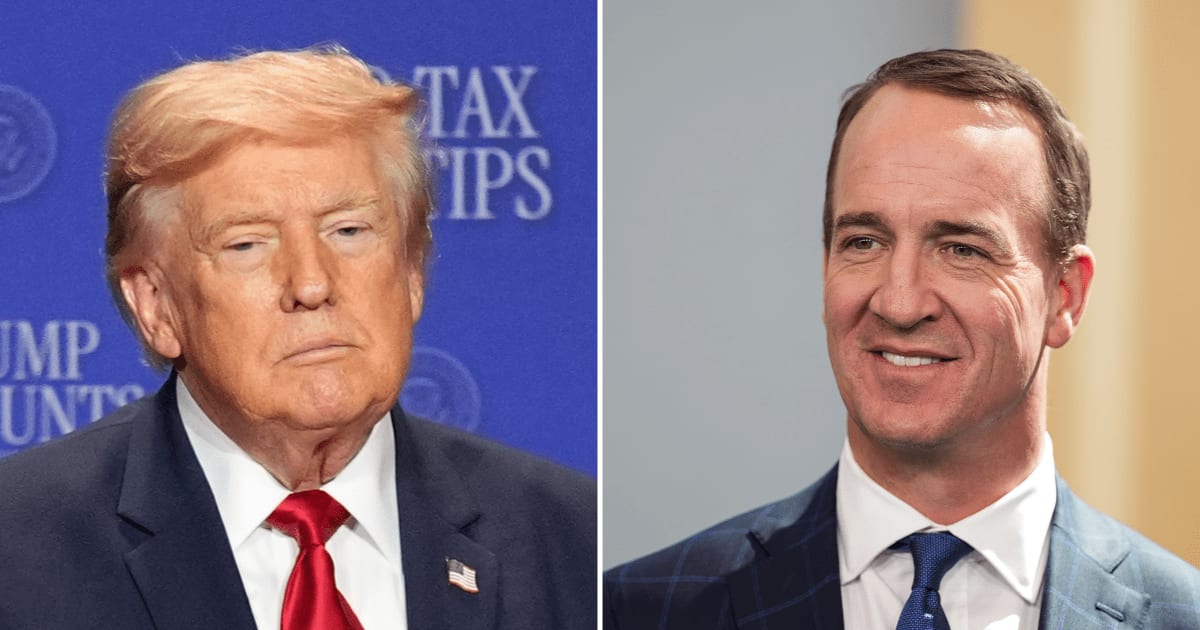 Trump will attend Texas-Tennessee football game with Peyton Manning (Getty Images)