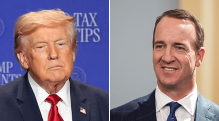 Fact Check: Did Trump say he will attend the Texas-Tennessee game with Peyton Manning?