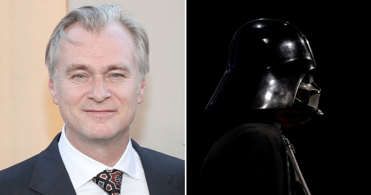 A social media post claims Christopher Nolan’s next film is a ‘Star Wars’ movie about the iconic Darth Vader (Getty Images)