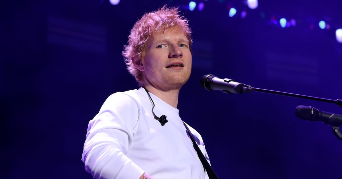Ed Sheeran’s shows this weekend at Gillette Stadium, the home of Robert Kraft’s New England Patriots, were canceled  (Kevin Mazur/Getty Images for iHeartRadio) 