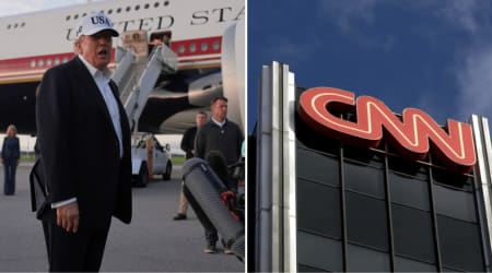 WH bars CNN from Air Force One flight a day after judge orders credentials to be restored