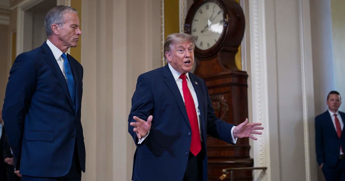 President Donald Trump is canceling nearly $1 billion in federal spending approved by Congress, using a rare and contested budget maneuver known as a 'pocket rescission' (AP Photos)