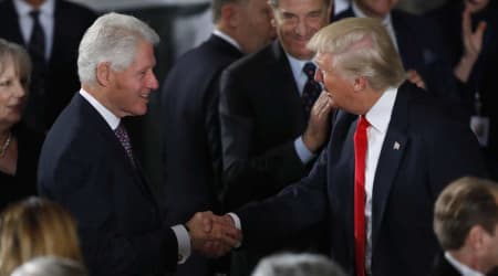 Bill Clinton criticizes Trump's press ban, says he wanted to bar reporters too but refrained