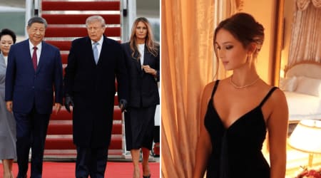 Ivanka Trump’s daughter Arabella, 15, greets Xi Jinping in Mandarin with three-word welcome