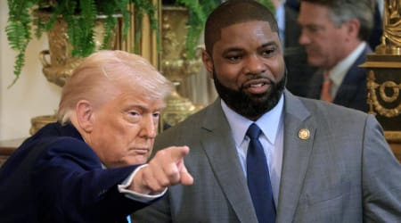 'Something must be done': Trump escalates media fight over Byron Donalds report