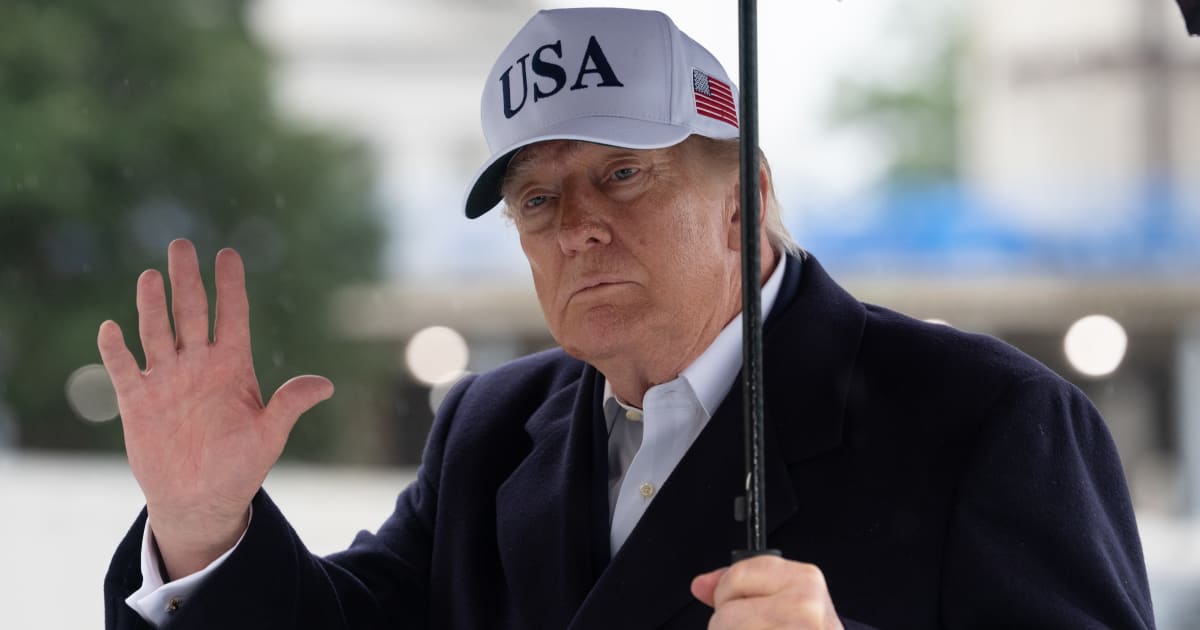 President Donald Trump announced new fuel economy standards aimed at reversing Biden-era requirements (Aaron Schwartz/Getty Images)
