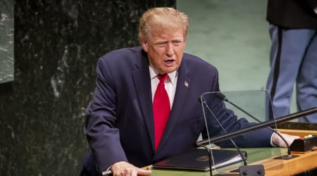 Fact Check: Did Trump announce reducing national debt by 55% in a social media post?
