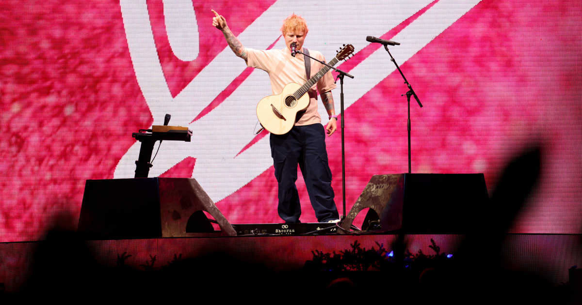 A viral social media claim alleged that Ed Sheeran had converted to Judaism amid the Macklemore controversy (Getty Images)