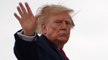 ‘As soon as Iran gives up’: Trump says oil prices will plummet