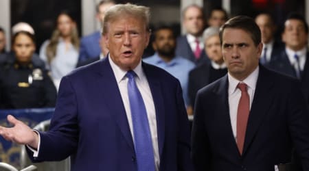 'The president has every right': Todd Blanche defends Trump's Air Force One press restrictions