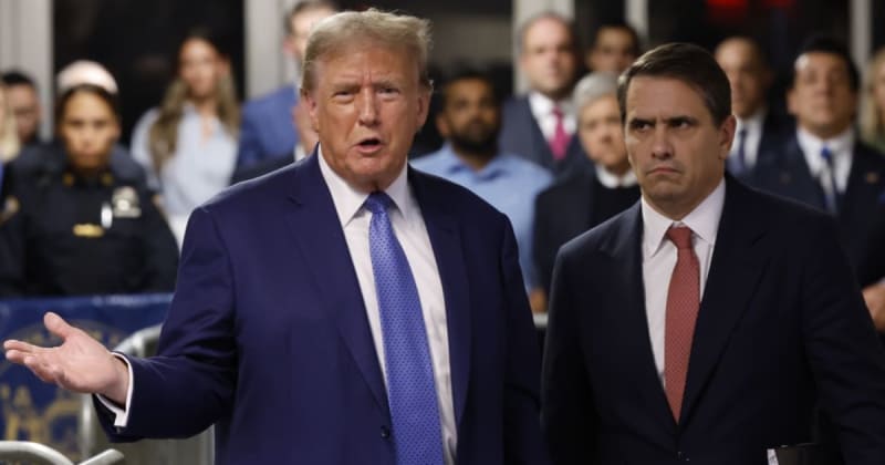 'The president has every right': Todd Blanche defends Trump's Air Force One press restrictions
