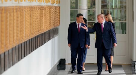 Trump reportedly showed Xi treaty tied to Taiwan dispute during National Archives visit