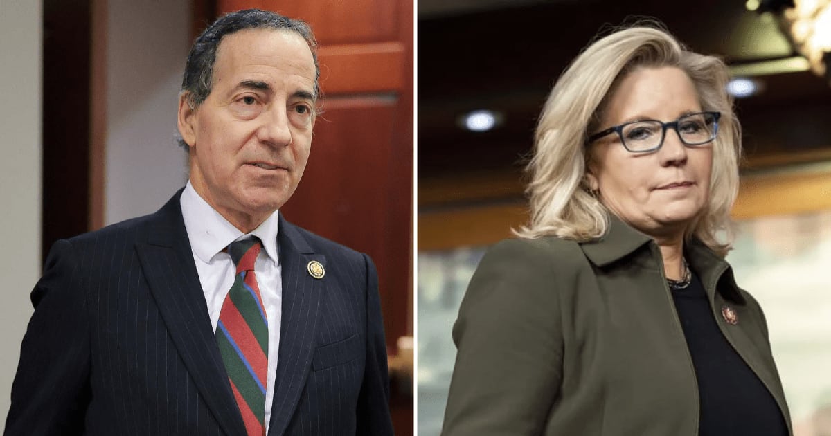  Liz Cheney allegedly had a months-long affair with Jamie Raskin (Getty Images)